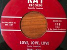TERRI LYNN Blue Million Tears/ Love, Love, Love RAY Records MOD SOUL 45 HEAR