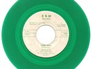 ROSCOE & The Little Green Men 45 - Money / Sabre Rock - Green Vinyl VG / VG+