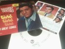 ELVIS PRESLEY- GIRLS,GIRLS,GIRLS- RARE CANADIAN  LP IN SHRINK & 1963 CALENDAR