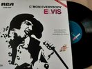 ELVIS PRESLEY-C'MON EVERYBODY-LP Mexico promo radio unique cover PS CAMDEN