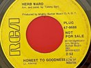 RARE Northern Soul HERB WARD Honest To Goodness 1968 RCA PROMO 45 PLAYS GREAT