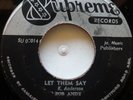 45 / ROCKSTEADY / BOB ANDY / LET THEM SAY / SUPREME / LISTEN
