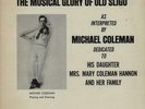 Michael Coleman The Musical Glory Of Old Ireland vinyl LP album record USA