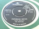 RARE THE BEATLES Paperback Writer 1972 No Sold In UK SIUK Text+ POLO RING