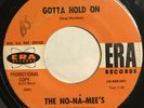 The No-Na-Mee’s - Gotta Hold On / Just Wanna Be Myself 45 Era Garage Psych promo