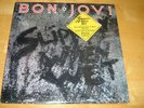 Bon Jovi Slippery When Wet 1986 1st Press LP In Shrink Wrap w/Hype Sticker