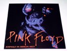 PINK FLOYD - ANIMALS IN BERLIN 1977 / LIVE 1977 - LP RED VINYL RARE CONCERT V339