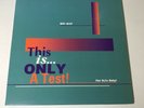 Razormaid Records – SP-017 - This is Only a Test  - 2 Record Set Red Vinyl 1990