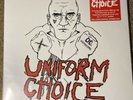 UNIFORM CHOICE 1984 demos Hardcore sXe Punk MINOR THREAT CLEAR vinyl LP + Poster