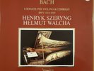 2LP H. Szeryng H. Walcha BACH 6 Sonate per Violino e Cembalo PHILIPS 6768 029