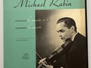 Michael Rabin Paganini Concerto 1 Glauzounov Concerto 1 Angel 35259 Mono LP EX-