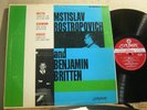 LONDON CS 6237 FFSS Rostropovich Britten Schumann CELLO SONATA UK 1962 NM