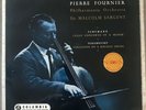 PIERRE FOURNIER & Sargent Shuman Cello ORIG. COLUMBIA SAX2282 UK Blue/Silver