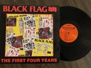 BLACK FLAG - THE FIRST FOUR YEARS VINYL RECORD LP