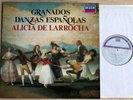 ALICIA DE LARROCHA piano - Spanish Dance GRANADOS 1stPress DECCA STEREO MINT