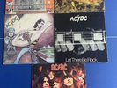 AC/DC 5 Australian Vinyl LPs High Voltage, TNT, Dirty Deeds, Let There & Highway