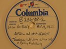 78 RPM - UNISSUED Test B-23688-2 : BILLIE HOLIDAY - ? - condition E+