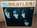 THE BEATLES  Meet The Beatles (Capitol T-2047 MONO, 1964) early press VG+/VG