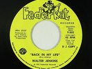 Crossover Soul 45 - Walter Jenkins - Back In My Life - Fader Kat VG++ mp3 promo