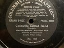 1903 Columbia one sided 78rpm Record - Descriptive Arthur Collins