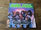Overkill - Taking Over - 1987 Megaforce - 12in LP - US Press
