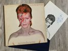 David Bowie - Aladdin Sane First UK Press vinyl LP with fan club insert