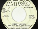 Northern Soul 45 - Levon & the Hawks - He Don't Love You - ATCO - mp3