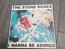The Stone Roses ?– I Wanna Be Adored 12 inch vinyl single damaged sleeve  A	I Wa