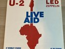 U2 / Led Zeppelin - Live Aid - Vinyl Record / LP - 1988 - Elmo Nigby Records