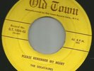 DOOWOP R&B - SOLITAIRES - PLEASE REMEMBER MY HEART  - HEAR -1954 OLD TOWN
