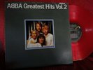 ABBA ?– Greatest Hits Vol. 2 -Rare El Salvador LP-Red Vinyl
