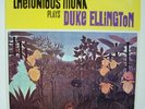 Thelonious Monk plays Duke Ellington LP
