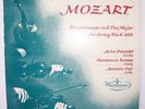Wolfgang Amadeus Mozart (1756-1791) • Divertimento LP • Jean Pougnet