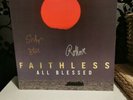 Faithless - All Blessed Signed Gatefold Vinyl Album, New