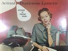STEN O DISC Actual Business Letters LP VTG Mad Men era NEW Sealed Stenography