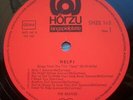THE BEATLES help VINYL rares GERMANY IMPORT nice HORZU TV LOGO great shape 197?
