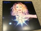 KYLIE MINOGUE SIGNED SLEEVE DISCO BLUE VINYL 12