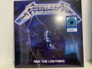 METALLICA RIDE THE LIGHTNING ELECTRIC BLUE VINYL NEW AND SEALED