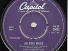 50s Rock N Roll Rockabilly THE FASCINATIONS rose marie Rare 1959 UK 7