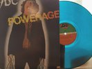 AC/DC-POWERAGE-Blue Translucent Vinyl-LP Mexico Very hard to find ATLANTIC 1981