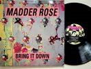 Madder Rose - Bring It Down LP (1993 Original Vinyl VG+) A1/B1 Mary Lorson Indie
