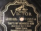 HELEN KANE That's My Weakness Now/ Get Out & Get Under The Moon (E-)