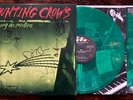 COUNTING CROWS AUTOGRAPHED GREEN VINYL RECOVERING THE SATELLITES Dbl LP