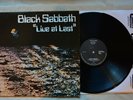 Black Sabbath Live at Last NEMS Records BS-001 Holland Press Vinyl LP 1980 EX