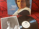 ROBERTO CARLOS **En Español - Amante A La Antigua** Spain PROMO LP w/ INFO SHEET