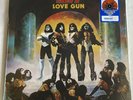 KISS Love Gun LP NEW Walmart Exclusive Tangerine/Aqua Splatter Vinyl