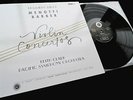 Menotti / Barber: Violin Concertos - Ruggiero Ricci **Reference Recordings LP**
