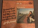LEE HAZLEWOOD Trouble Is A Lonesome Town Vinyl Record LP NM Johnny Cash Presley