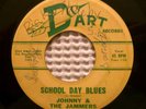 JOHNNY & JAMMERS Orig 1959 DART 131 School Day Blues Edgar Winter Rare 45 Fair