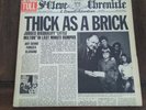 Jethro Tull ‎Thick As A Brick’ EX LP MS 2072 Tan Label Newspaper 1972